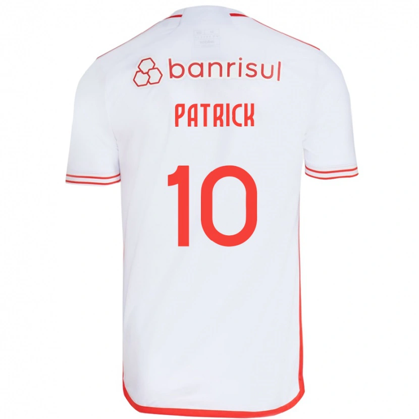 Danxen Mænd Alan Patrick #10 Rød Hvid Udebane Spillertrøjer 2025/26 Trøje T-Shirt