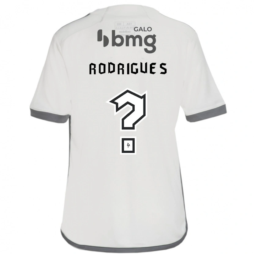 Danxen Mænd Vinicius Rodrigues #0 Hvid Sort Udebane Spillertrøjer 2025/26 Trøje T-Shirt