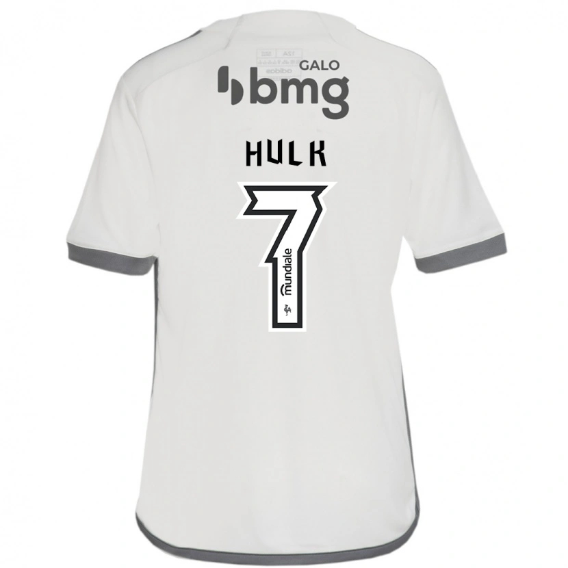 Danxen Mænd Hulk #7 Hvid Sort Udebane Spillertrøjer 2025/26 Trøje T-Shirt