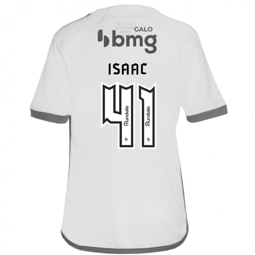 Danxen Mænd Isaac #41 Hvid Sort Udebane Spillertrøjer 2025/26 Trøje T-Shirt