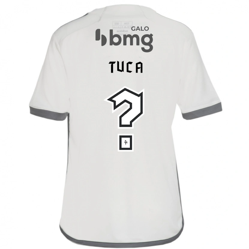 Danxen Mænd Tuca #0 Hvid Sort Udebane Spillertrøjer 2025/26 Trøje T-Shirt