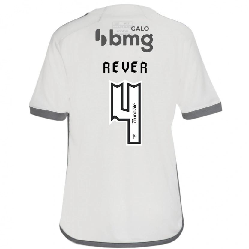 Danxen Mænd Rever #4 Hvid Sort Udebane Spillertrøjer 2025/26 Trøje T-Shirt