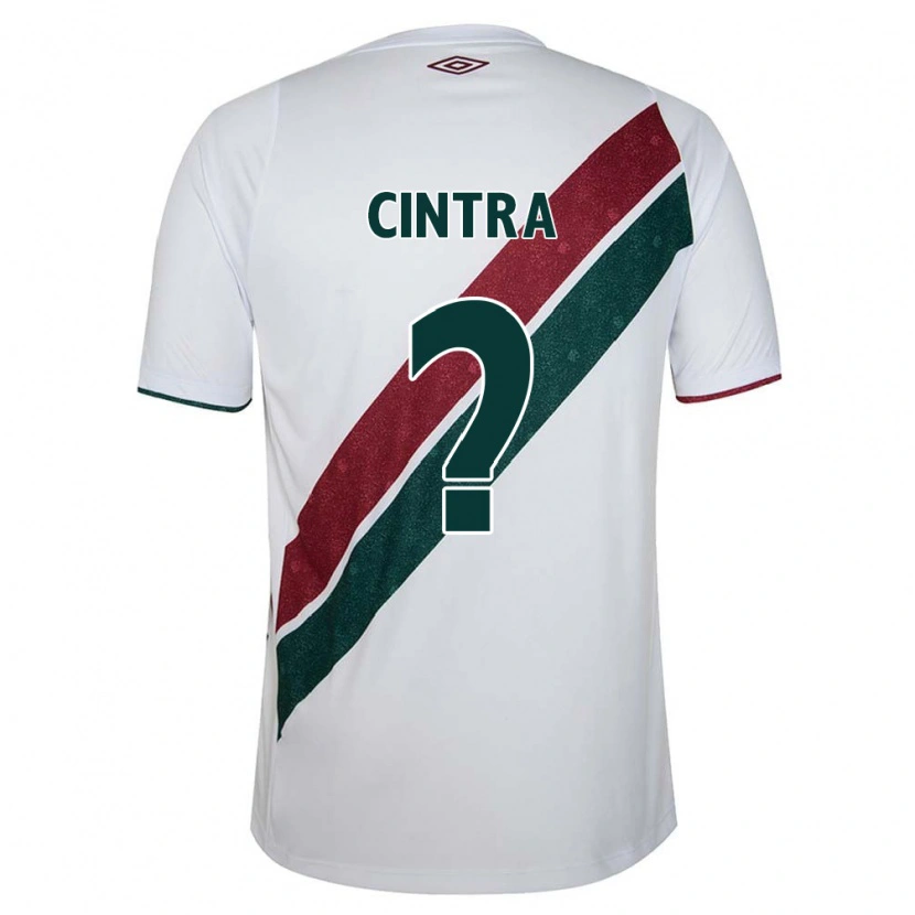 Danxen Mænd Gustavo Cintra #0 Grøn Maroon Hvid Udebane Spillertrøjer 2025/26 Trøje T-Shirt