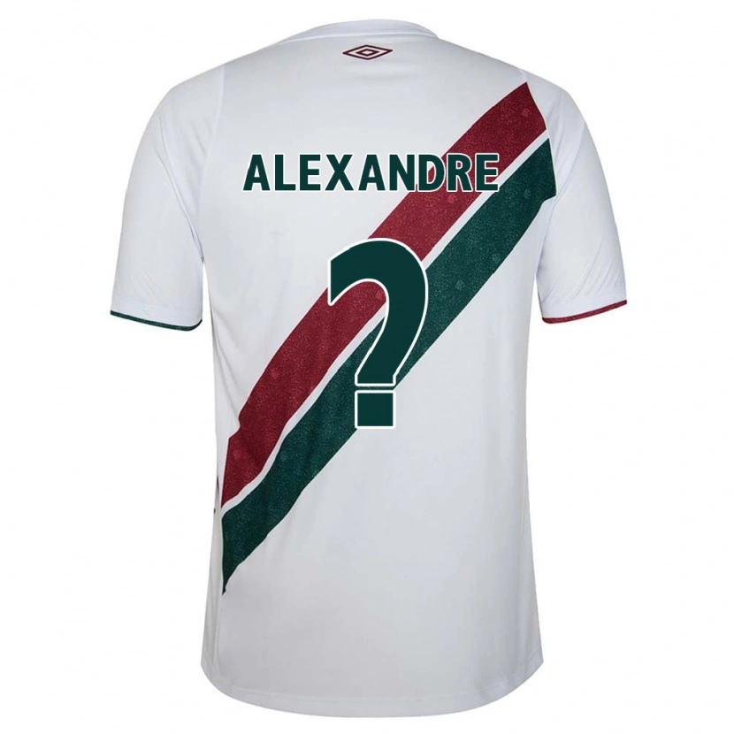 Danxen Mænd Alexandre #0 Grøn Maroon Hvid Udebane Spillertrøjer 2025/26 Trøje T-Shirt