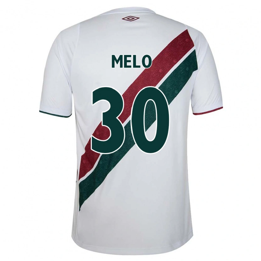 Danxen Mænd Felipe Melo #30 Grøn Maroon Hvid Udebane Spillertrøjer 2025/26 Trøje T-Shirt
