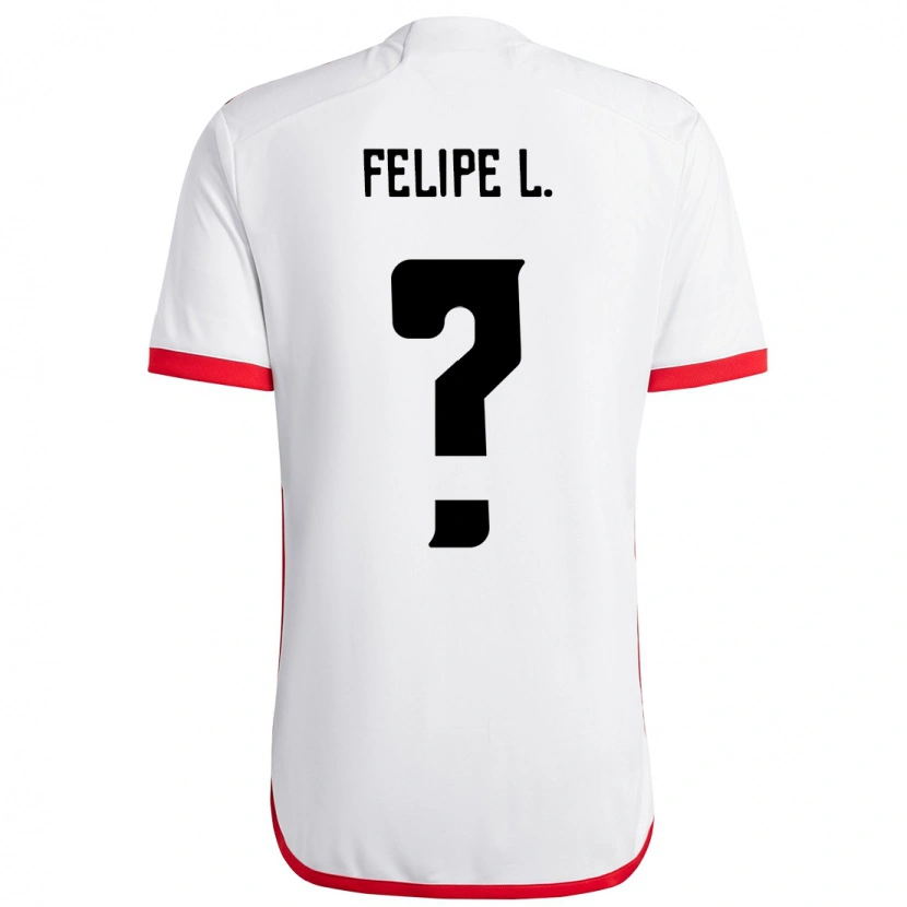 Danxen Mænd Felipe Lima #0 Rød Sort Udebane Spillertrøjer 2025/26 Trøje T-Shirt