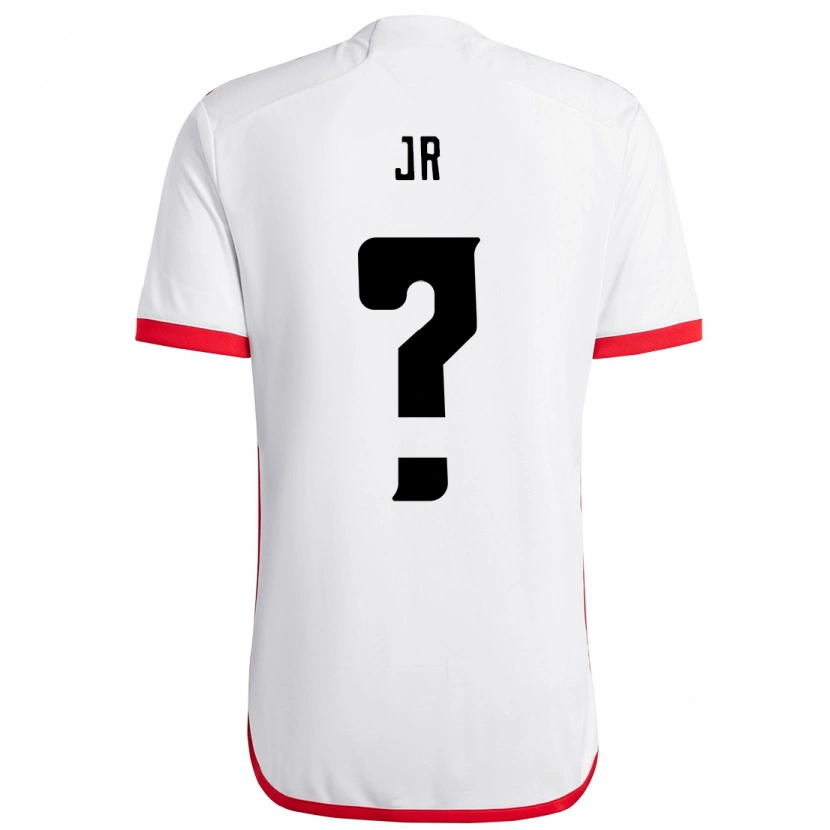 Danxen Mænd Wanderson Jr #0 Rød Sort Udebane Spillertrøjer 2025/26 Trøje T-Shirt