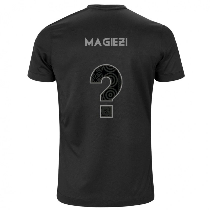 Danxen Mænd Magiezi #0 Hvid Sort Udebane Spillertrøjer 2025/26 Trøje T-Shirt