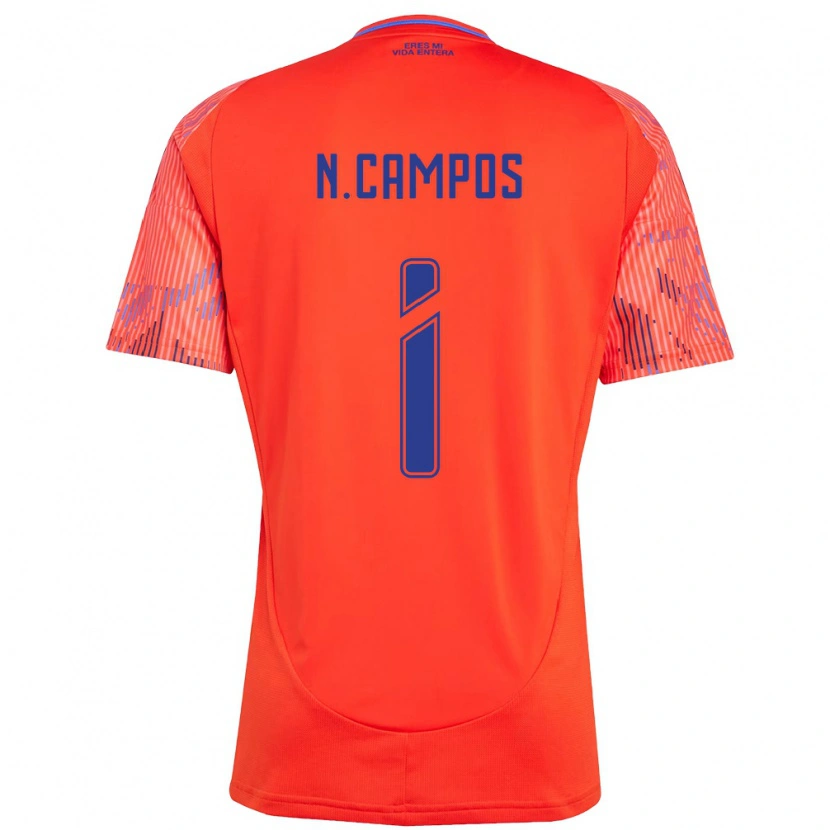 Danxen Mænd Natalia Campos #1 Himmelblå Udebane Spillertrøjer 2025/26 Trøje T-Shirt