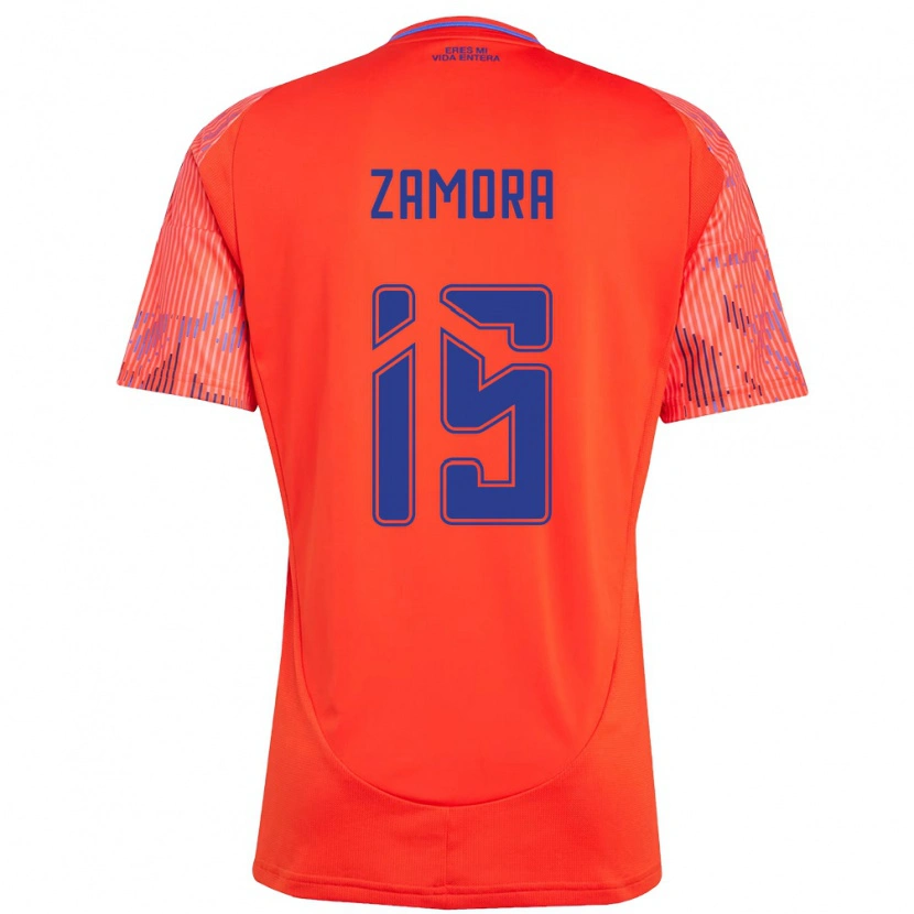 Danxen Mænd Daniela Zamora #15 Himmelblå Udebane Spillertrøjer 2025/26 Trøje T-Shirt