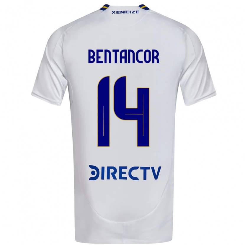 Danxen Mænd Thomás Bentancor #14 Royal Blå Gul Udebane Spillertrøjer 2025/26 Trøje T-Shirt