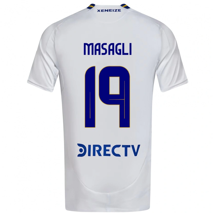 Danxen Mænd Yohana Masagli #19 Royal Blå Gul Udebane Spillertrøjer 2025/26 Trøje T-Shirt