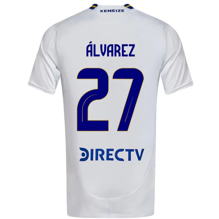 Danxen Mænd Violeta Álvarez #27 Royal Blå Gul Udebane Spillertrøjer 2025/26 Trøje T-Shirt