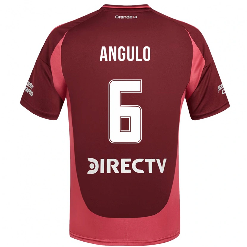 Danxen Mænd Tamara Angulo #6 Hvid Rød Udebane Spillertrøjer 2025/26 Trøje T-Shirt
