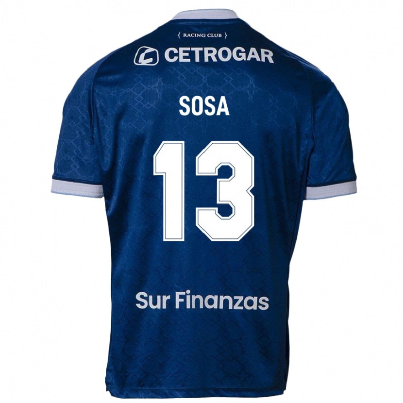 Danxen Mænd Santiago Sosa #13 Himmelblå Udebane Spillertrøjer 2025/26 Trøje T-Shirt