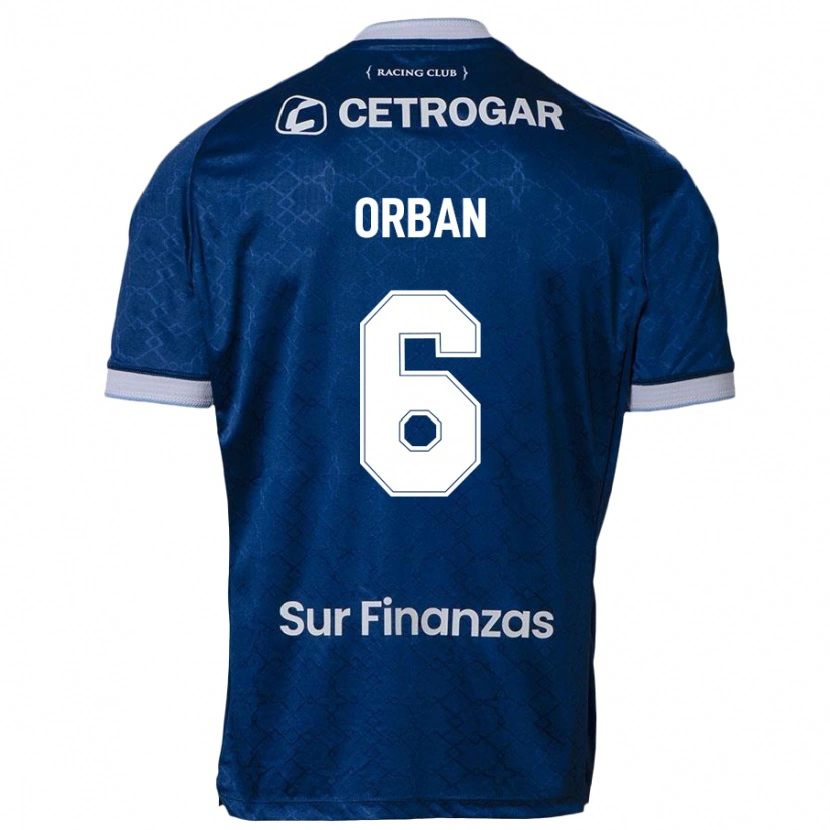Danxen Mænd Lucas Orban #6 Himmelblå Udebane Spillertrøjer 2025/26 Trøje T-Shirt
