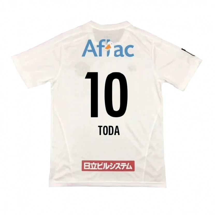 Danxen Mænd Masato Toda #10 Sort Gul Udebane Spillertrøjer 2025/26 Trøje T-Shirt