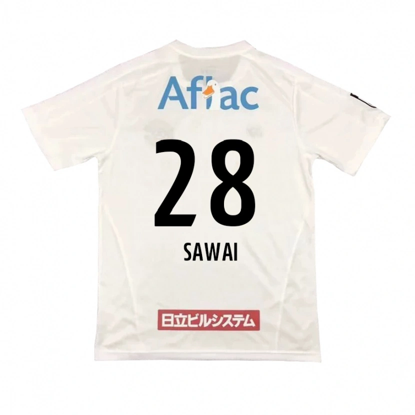 Danxen Mænd Retsu Sawai #28 Sort Gul Udebane Spillertrøjer 2025/26 Trøje T-Shirt