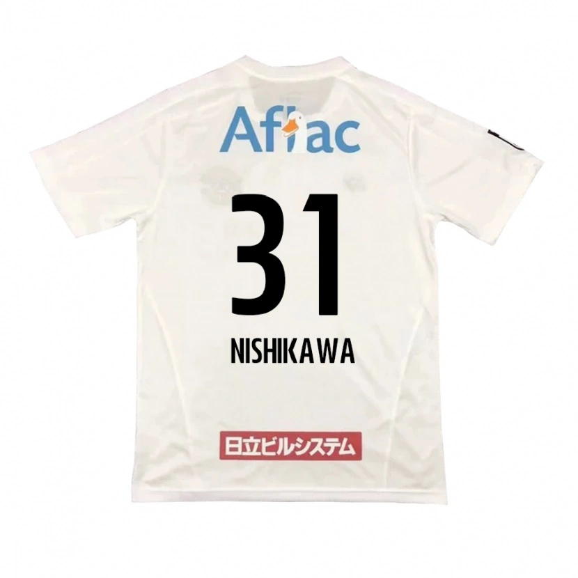 Danxen Mænd Genki Nishikawa #31 Sort Gul Udebane Spillertrøjer 2025/26 Trøje T-Shirt