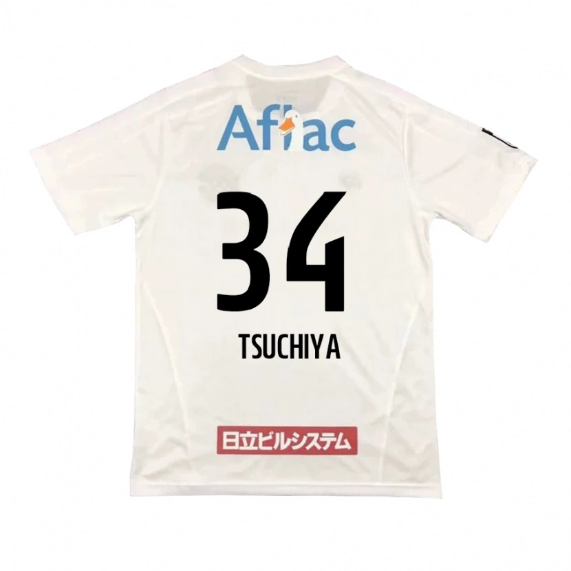 Danxen Mænd Takumi Tsuchiya #34 Sort Gul Udebane Spillertrøjer 2025/26 Trøje T-Shirt