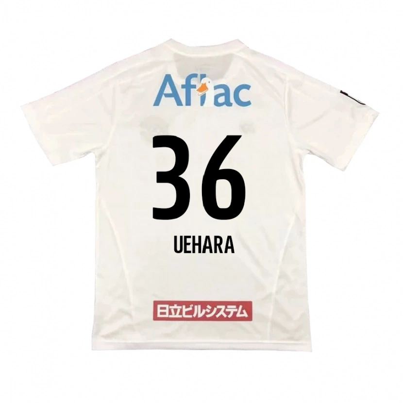 Danxen Mænd Reo Uehara #36 Sort Gul Udebane Spillertrøjer 2025/26 Trøje T-Shirt