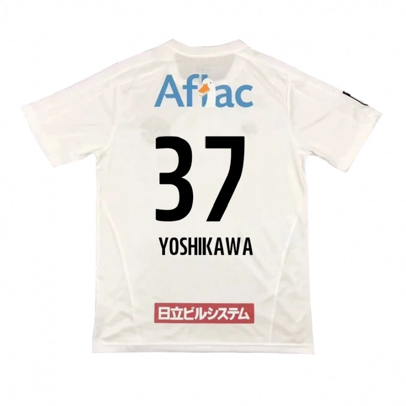 Danxen Mænd Haruto Yoshikawa #37 Sort Gul Udebane Spillertrøjer 2025/26 Trøje T-Shirt