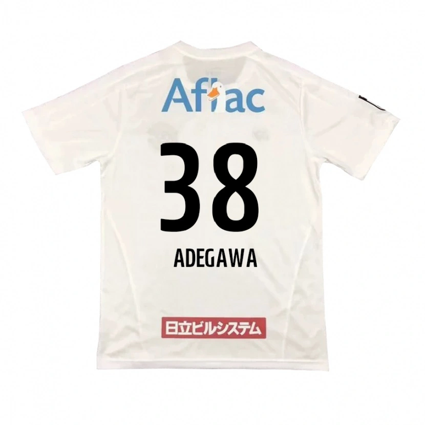 Danxen Mænd Koa Adegawa #38 Sort Gul Udebane Spillertrøjer 2025/26 Trøje T-Shirt