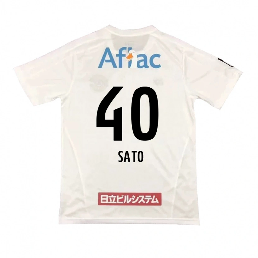 Danxen Mænd Raku Sato #40 Sort Gul Udebane Spillertrøjer 2025/26 Trøje T-Shirt