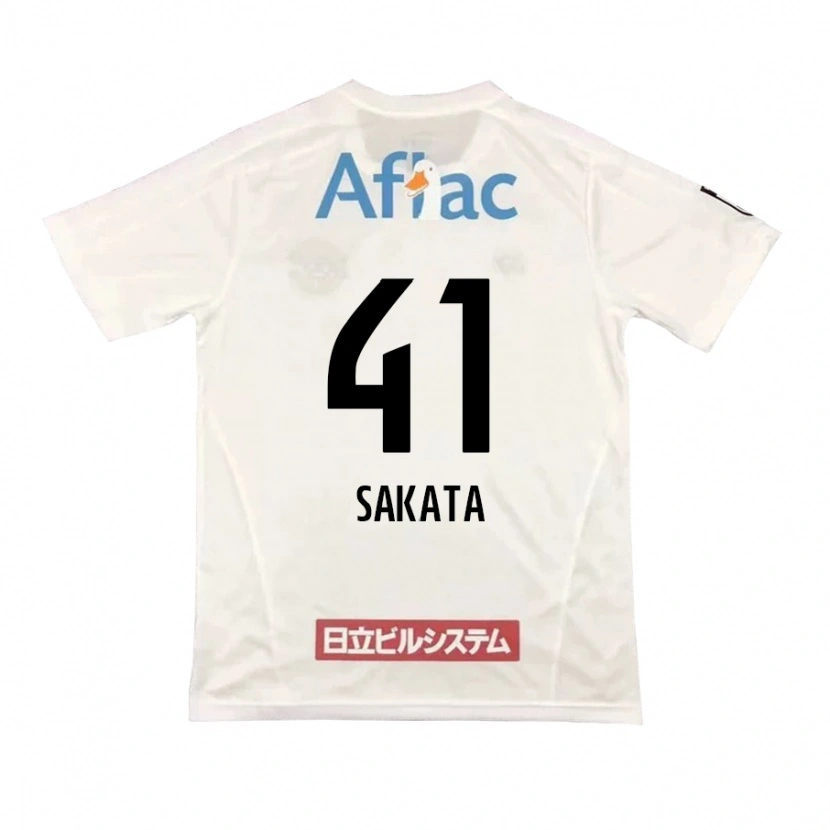 Danxen Mænd Daiki Sakata #41 Sort Gul Udebane Spillertrøjer 2025/26 Trøje T-Shirt