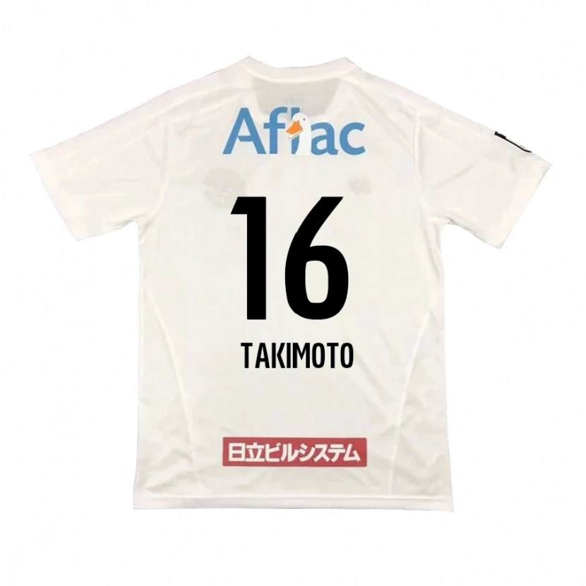 Danxen Mænd Haruhiko Takimoto #16 Sort Gul Udebane Spillertrøjer 2025/26 Trøje T-Shirt