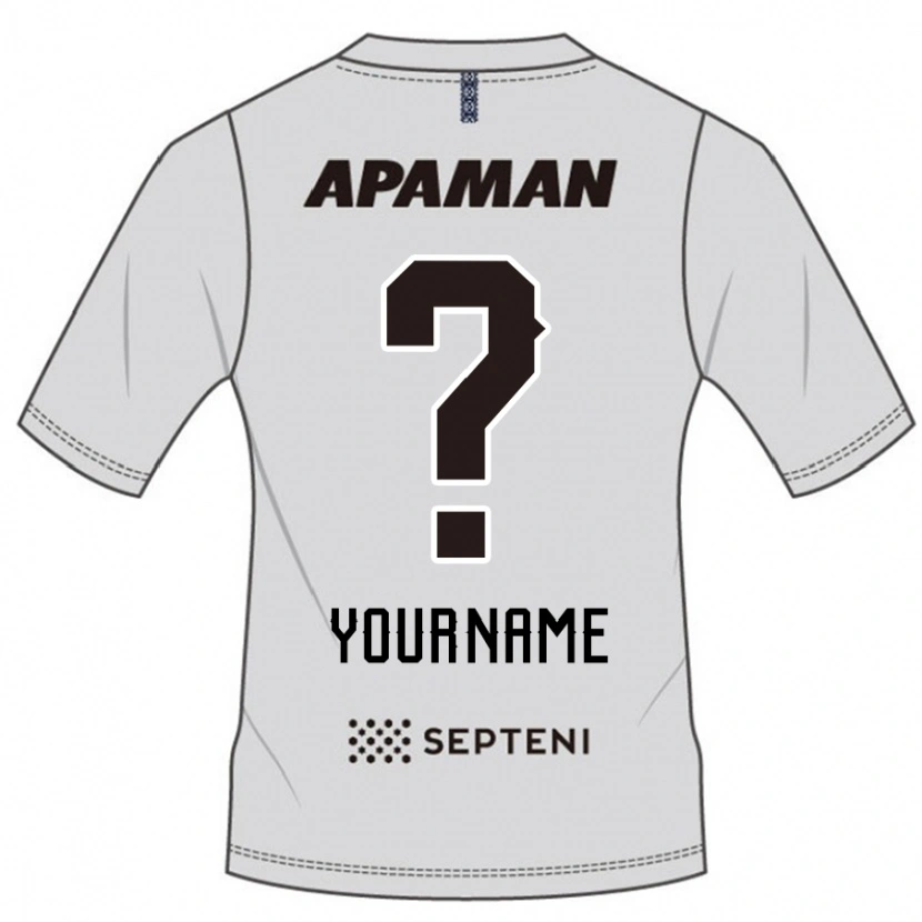 Danxen Mænd Dit Navn #0 Royal Blå Hvid Udebane Spillertrøjer 2025/26 Trøje T-Shirt