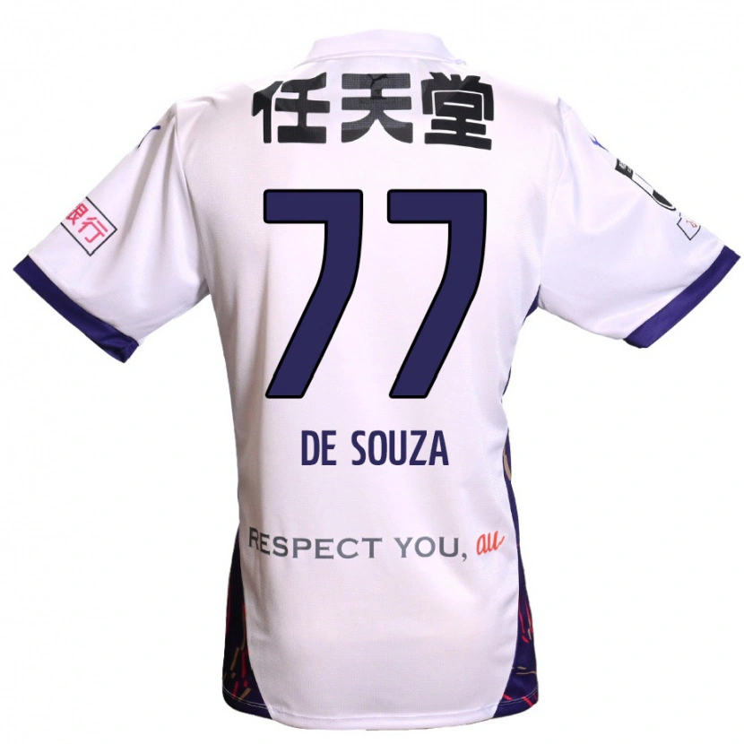 Danxen Mænd Murilo De Souza #77 Lilla Hvid Sort Udebane Spillertrøjer 2025/26 Trøje T-Shirt