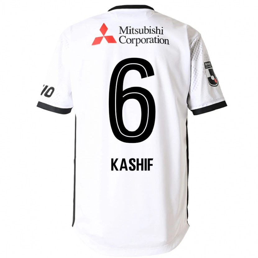 Danxen Mænd Kashif Bangnagande #6 Royal Blå Hvid Udebane Spillertrøjer 2025/26 Trøje T-Shirt