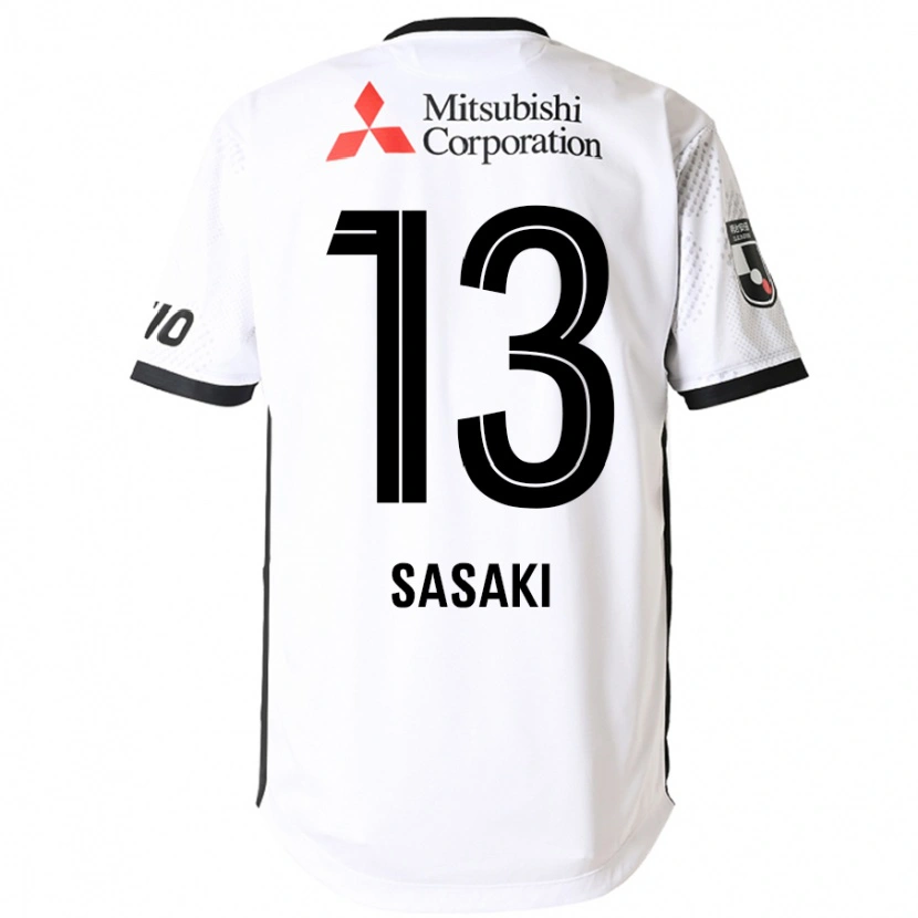 Danxen Mænd Shoei Sasaki #13 Royal Blå Hvid Udebane Spillertrøjer 2025/26 Trøje T-Shirt