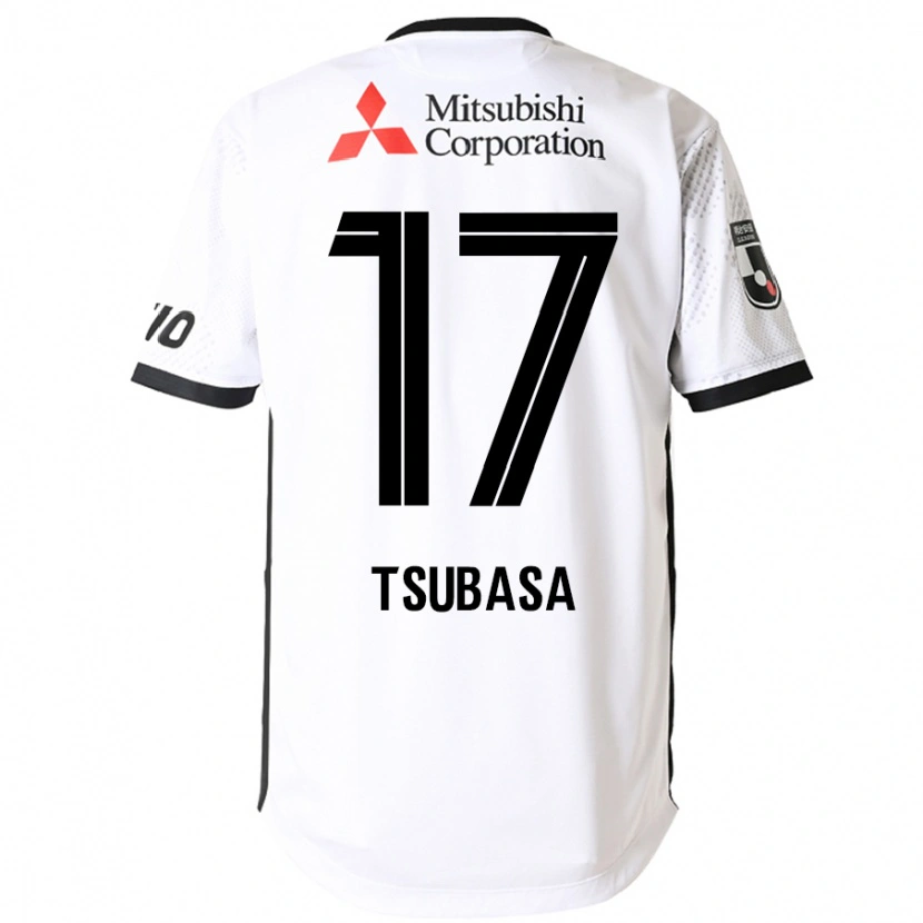 Danxen Mænd Tsubasa Terayama #17 Royal Blå Hvid Udebane Spillertrøjer 2025/26 Trøje T-Shirt