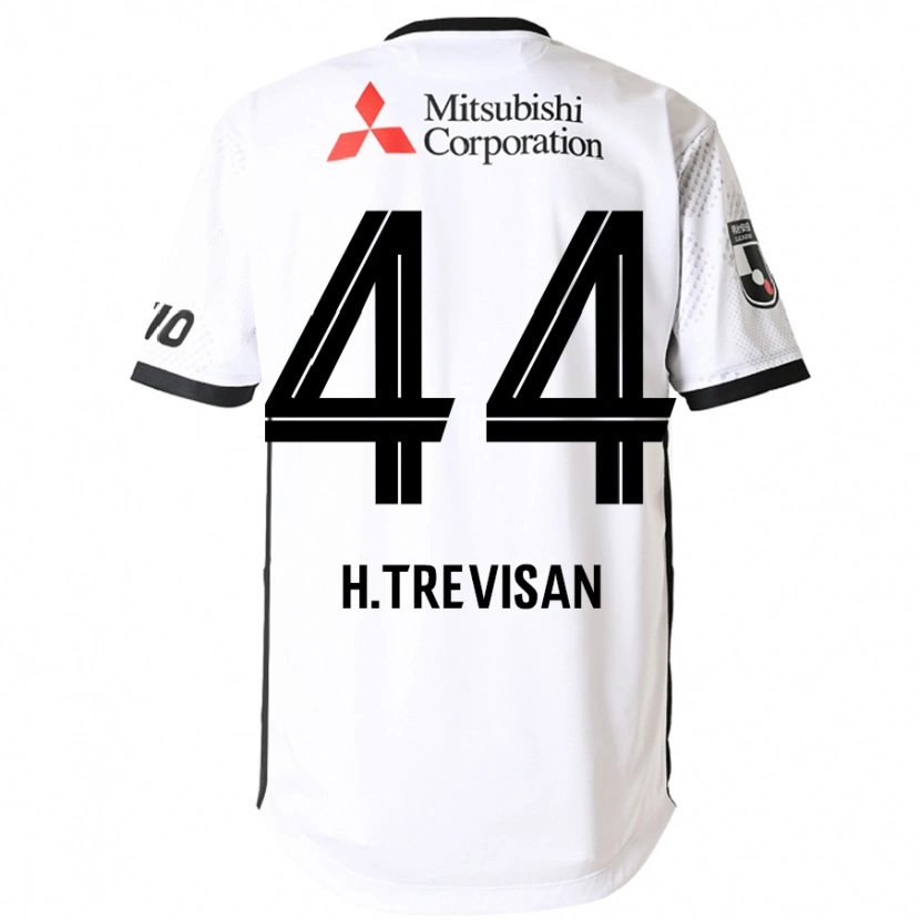 Danxen Mænd Henrique Trevisan #44 Royal Blå Hvid Udebane Spillertrøjer 2025/26 Trøje T-Shirt