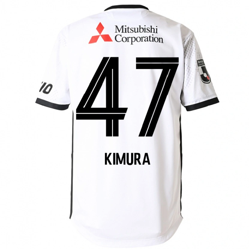 Danxen Mænd Seiji Kimura #47 Royal Blå Hvid Udebane Spillertrøjer 2025/26 Trøje T-Shirt