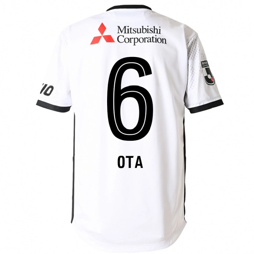 Danxen Mænd Kosuke Ota #6 Royal Blå Hvid Udebane Spillertrøjer 2025/26 Trøje T-Shirt