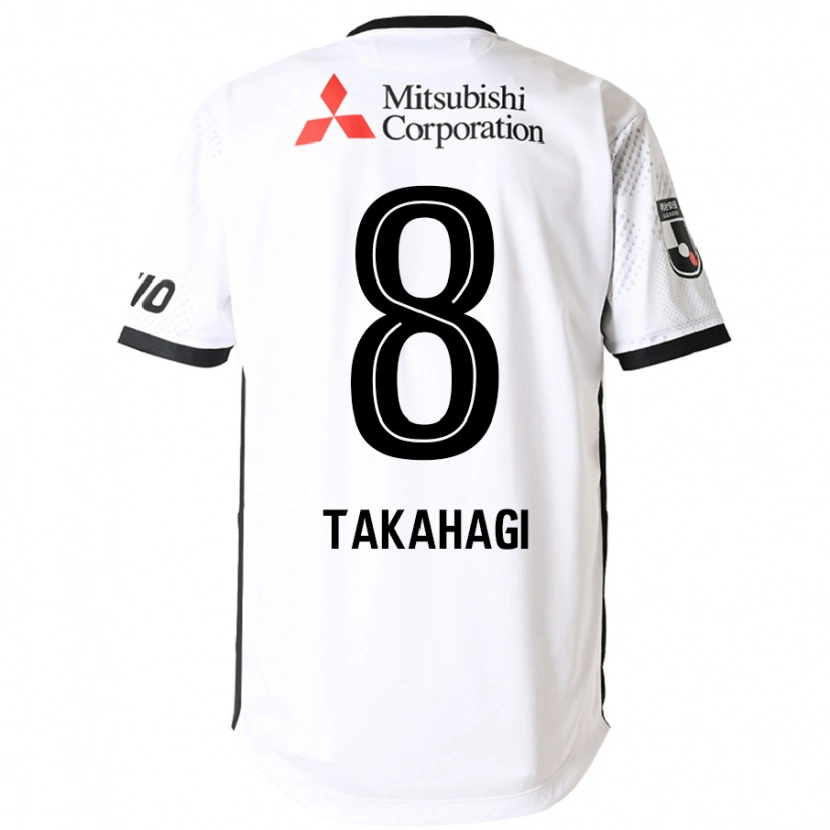 Danxen Mænd Yojiro Takahagi #8 Royal Blå Hvid Udebane Spillertrøjer 2025/26 Trøje T-Shirt