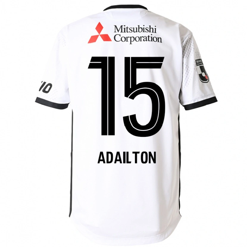 Danxen Mænd Adailton #15 Royal Blå Hvid Udebane Spillertrøjer 2025/26 Trøje T-Shirt