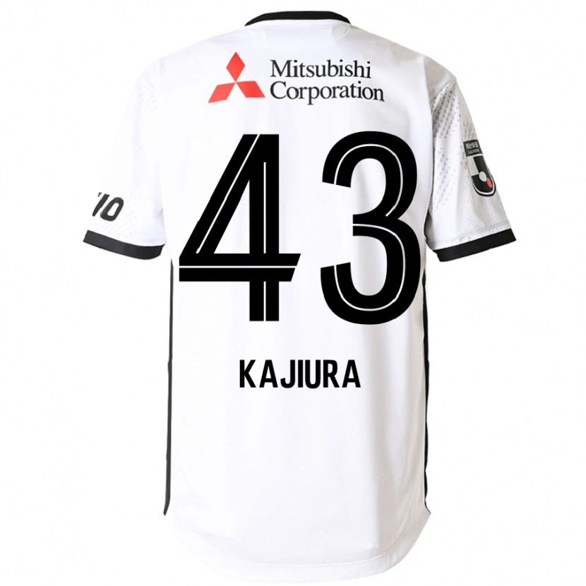 Danxen Mænd Yuki Kajiura #43 Royal Blå Hvid Udebane Spillertrøjer 2025/26 Trøje T-Shirt