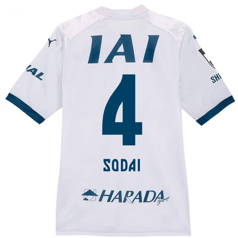 Danxen Mænd Sodai Hasukawa #4 Orange Rød Udebane Spillertrøjer 2025/26 Trøje T-Shirt