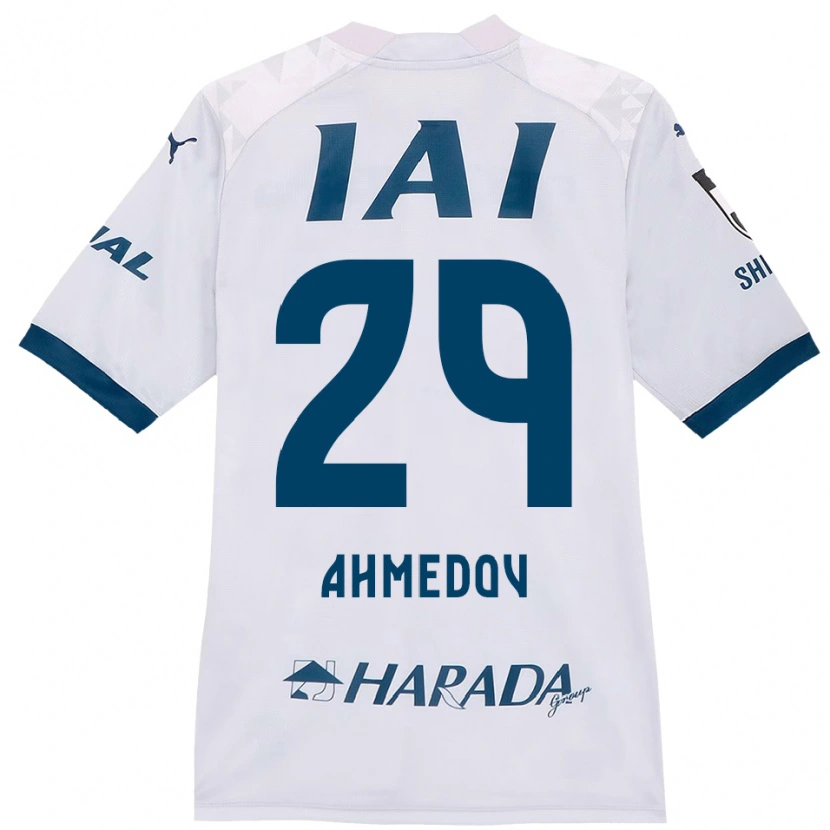 Danxen Mænd Ahmed Ahmedov #29 Orange Rød Udebane Spillertrøjer 2025/26 Trøje T-Shirt