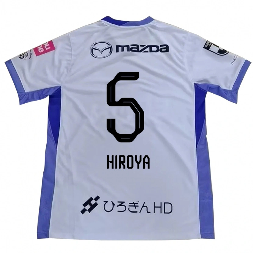 Danxen Mænd Hiroya Matsumoto #5 Lilla Orange Udebane Spillertrøjer 2025/26 Trøje T-Shirt