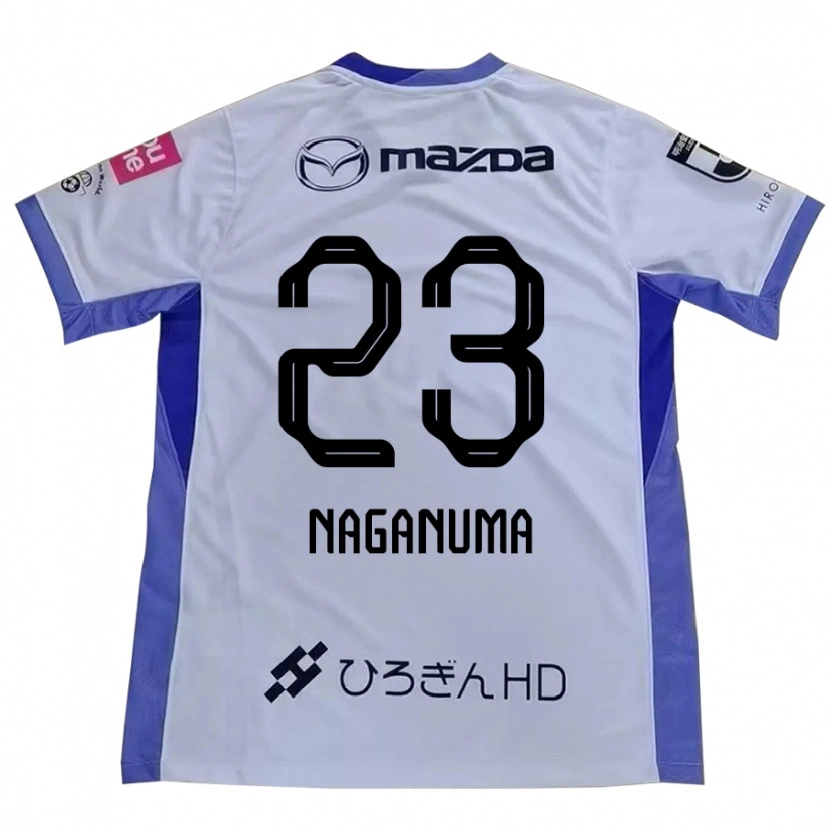 Danxen Mænd Seimei Naganuma #23 Lilla Orange Udebane Spillertrøjer 2025/26 Trøje T-Shirt