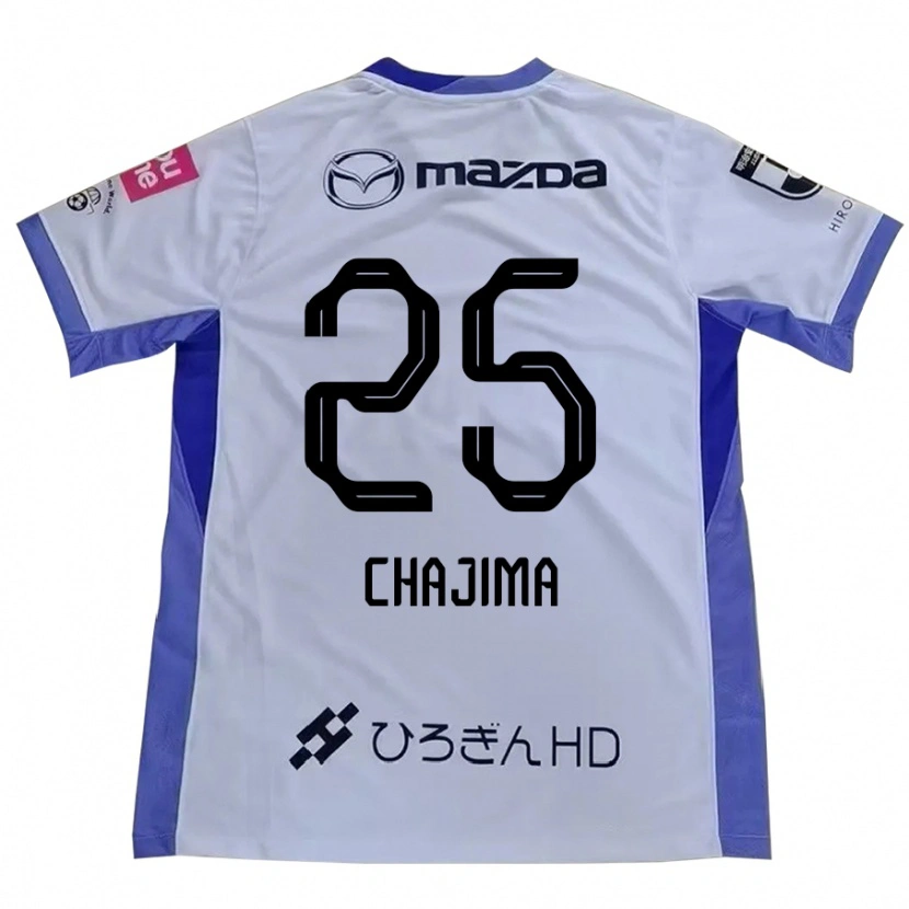 Danxen Mænd Yusuke Chajima #25 Lilla Orange Udebane Spillertrøjer 2025/26 Trøje T-Shirt
