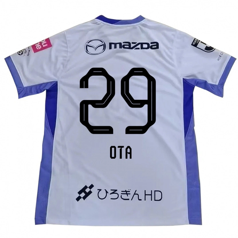 Danxen Mænd Hiroto Ota #29 Lilla Orange Udebane Spillertrøjer 2025/26 Trøje T-Shirt