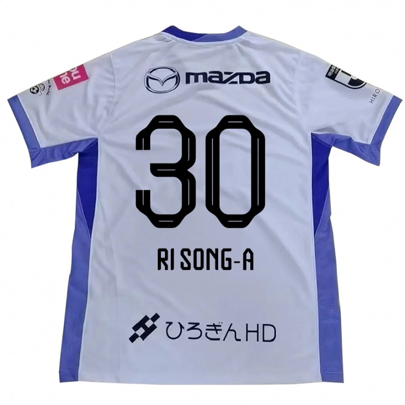 Danxen Mænd Ri Song-A #30 Lilla Orange Udebane Spillertrøjer 2025/26 Trøje T-Shirt