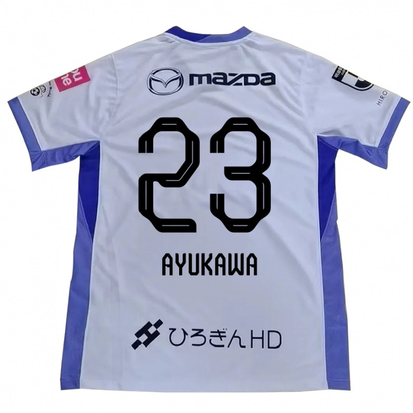 Danxen Mænd Shun Ayukawa #23 Lilla Orange Udebane Spillertrøjer 2025/26 Trøje T-Shirt