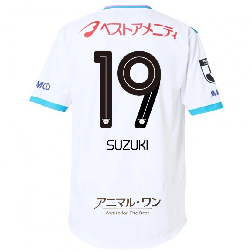 Danxen Mænd Daichi Suzuki #19 Blå Pink Udebane Spillertrøjer 2025/26 Trøje T-Shirt